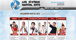 Desktop Screenshot of lifesystemsmartialarts.com